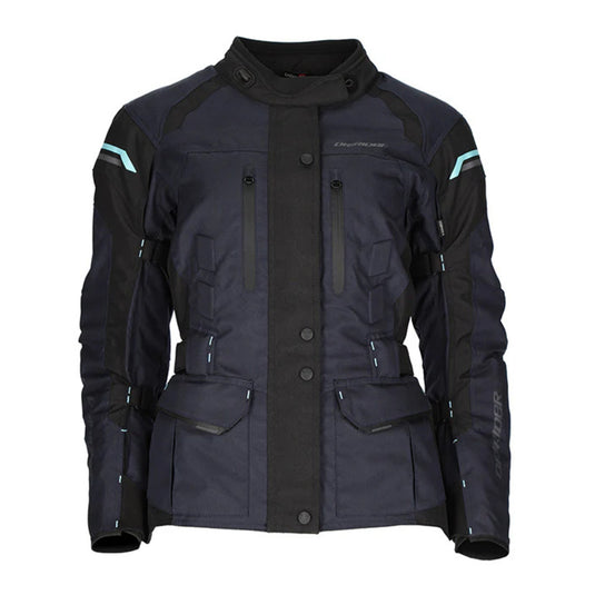 Dririder Compass 4 Ladies' Jacket - Navy / Sky Blue