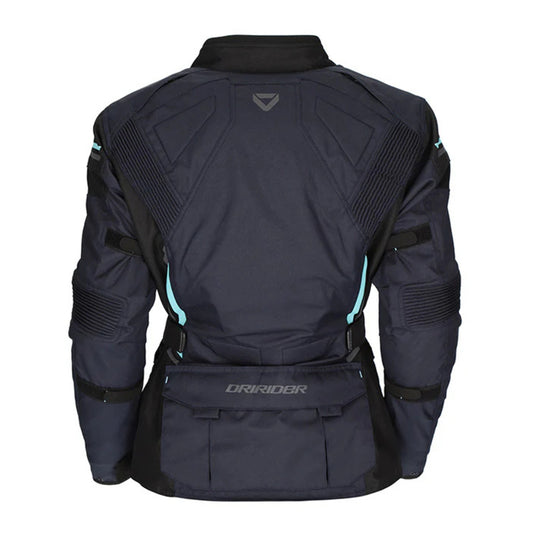 Dririder Compass 4 Ladies' Jacket - Navy / Sky Blue