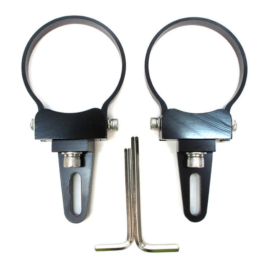 Whites LED Light Bar Tube Mount Brackets 3 Pair (76.2mm)