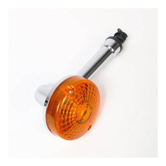 Whites Flasher Suzuki GN250 (E-Mark) Front (Each)