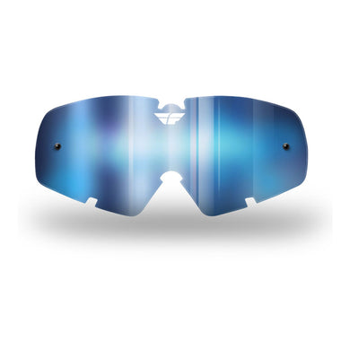 FLY ZONE/FOCUS GOGGLE LENS (2012-2018) YTH BLU MIRROR/ SMO