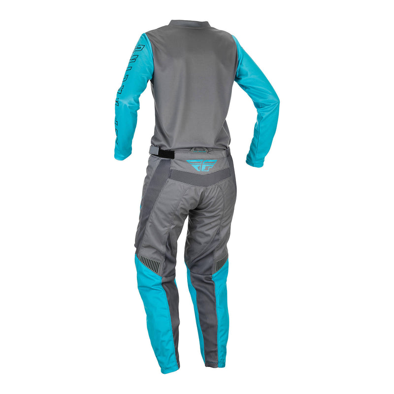 Load image into Gallery viewer, Fly Racing Ladies F-16 Pant - Grey / Blue
