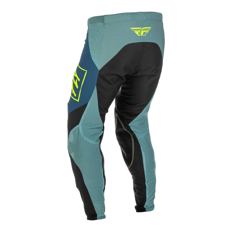 Load image into Gallery viewer, Fly Racing Lite Hydrogen Pant - Grey / Teal / Hi-Vis
