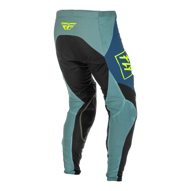 Load image into Gallery viewer, Fly Racing Lite Hydrogen Pant - Grey / Teal / Hi-Vis
