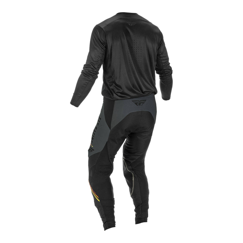 Load image into Gallery viewer, Fly Racing Lite Hydrogen Special Edition Speeder Pant - Metal / Red / Yello
