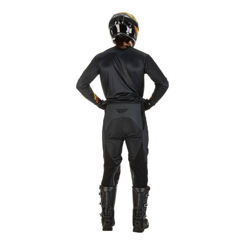 Load image into Gallery viewer, Fly Racing Lite Hydrogen Special Edition Speeder Pant - Metal / Red / Yello
