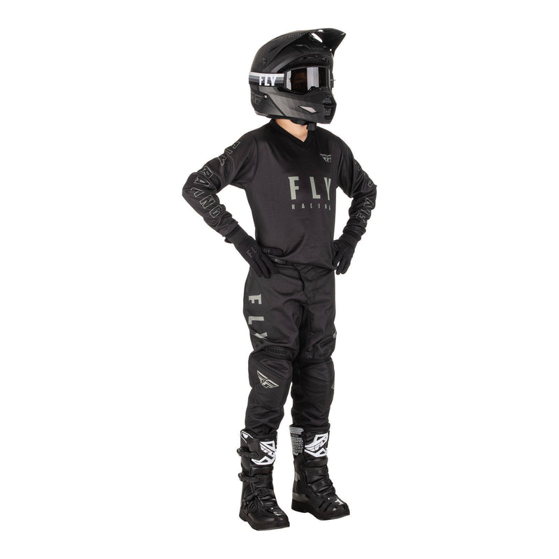 Load image into Gallery viewer, Fly Racing F-16 Youth Pant - Black / Grey
