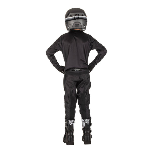 Fly Racing F-16 Youth Pant - Black / Grey