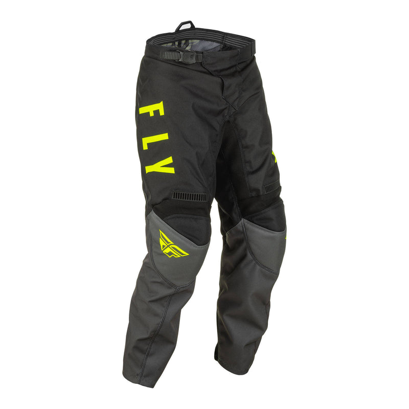 Load image into Gallery viewer, Fly Racing F-16 Youth Pant - Grey / Black / Hivis
