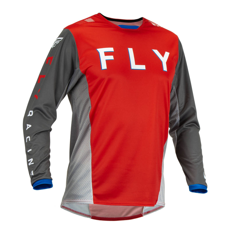 Load image into Gallery viewer, Fly Racing Kinetic Kore Jersey - Red / Grey

