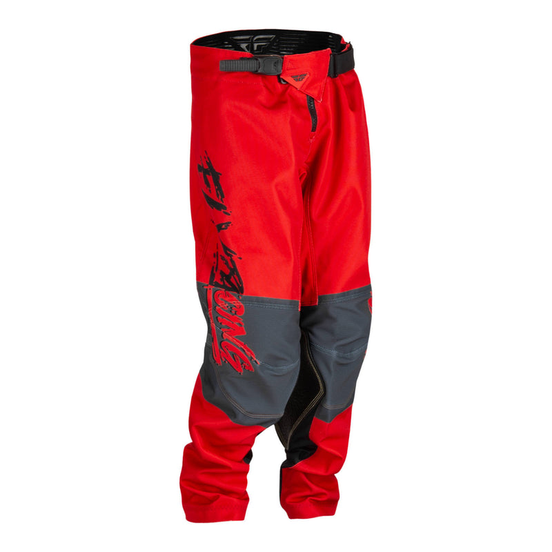 Load image into Gallery viewer, Fly Racing Kinetic Khaos Youth Pant - Black / Red / Grey

