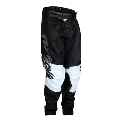 Fly Racing Kinetic Khaos Youth Pant - Grey / Black / White