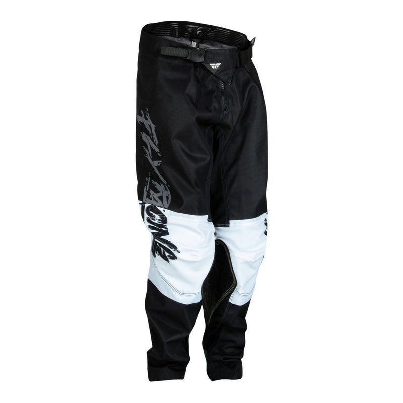 Load image into Gallery viewer, Fly Racing Kinetic Khaos Youth Pant - Grey / Black / White
