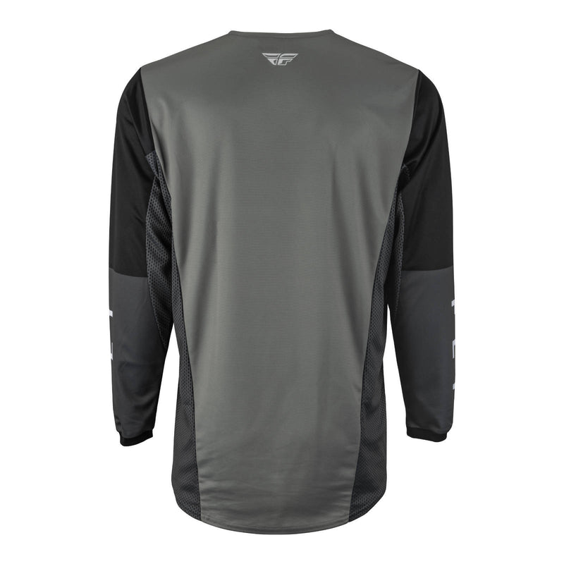 Load image into Gallery viewer, Fly Racing Kinetic Jet Jersey - Grey / Dark Grey / Black
