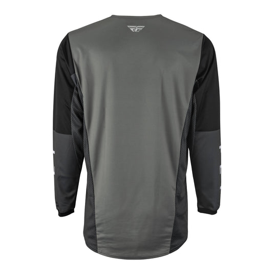 Fly Racing Kinetic Jet Jersey - Grey / Dark Grey / Black