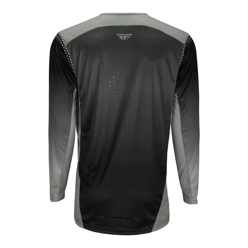 Load image into Gallery viewer, Fly Racing Lite Hydrogen Jersey - Black / Grey
