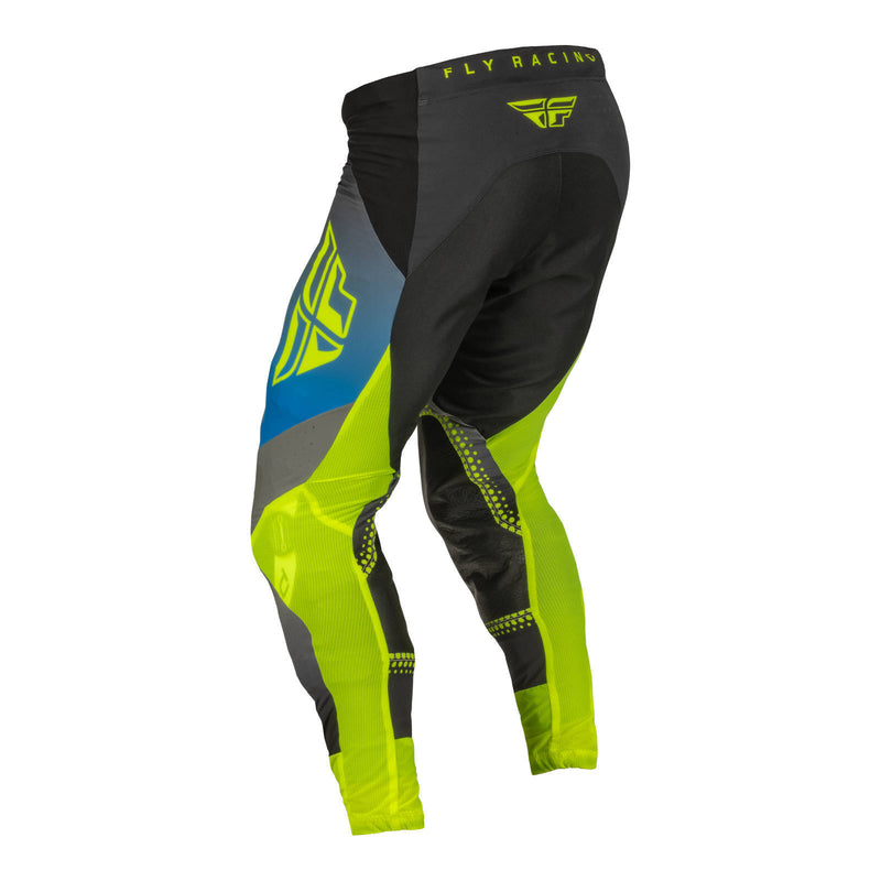 Load image into Gallery viewer, Fly Racing Lite Hydrogen Youth Pant - Grey / Blue / Hi-Vis
