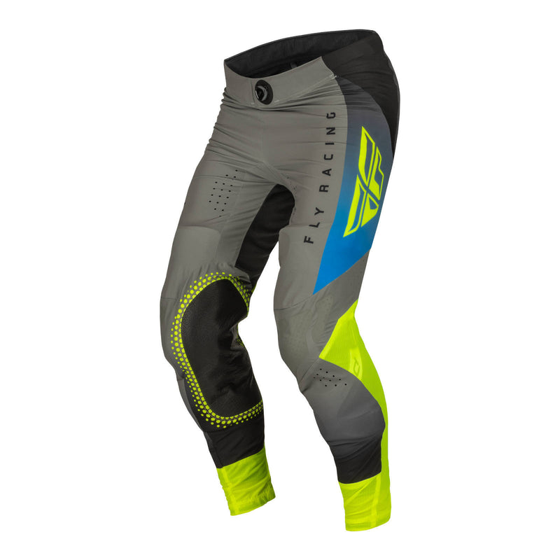 Load image into Gallery viewer, Fly Racing Lite Hydrogen Pant - Grey / Blue / Hi-Vis
