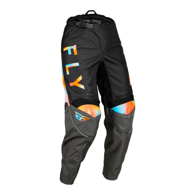 Load image into Gallery viewer, Fly Racing Ladies F-16 Pant - Grey / Pink / Blue
