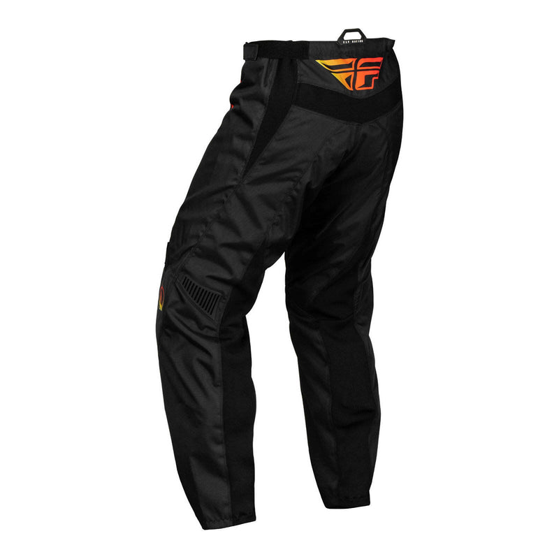 Load image into Gallery viewer, FLY Racing Youth F-16 Pants - Black / Yellow / Orange

