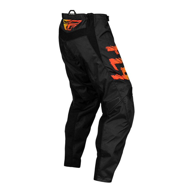 Load image into Gallery viewer, FLY Racing Youth F-16 Pants - Black / Yellow / Orange
