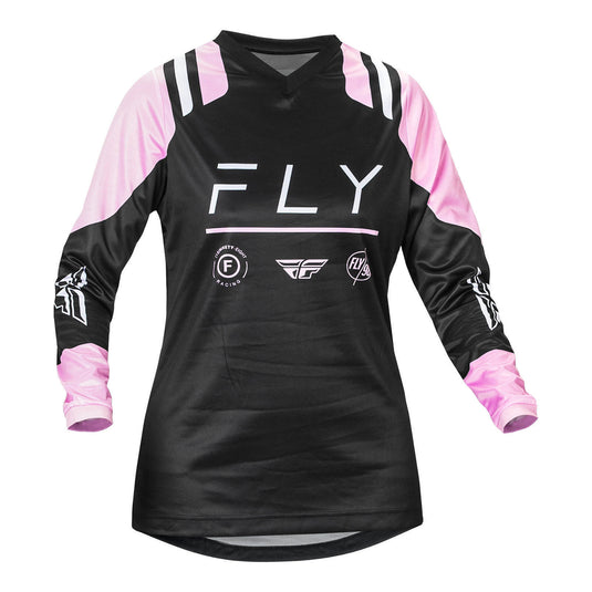 FLY Racing - Womens F-16 Jersey - Black / Lavender