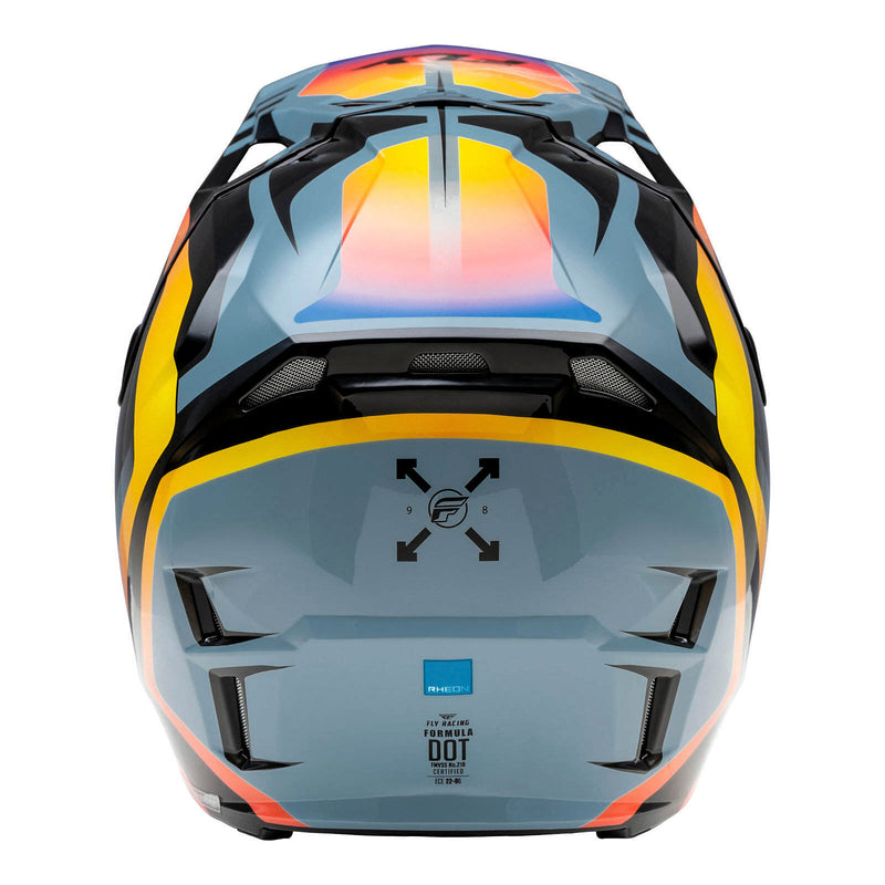 Load image into Gallery viewer, FLY Racing Formula CP Krypton Helmet - Grey/Black/Electric Fade
