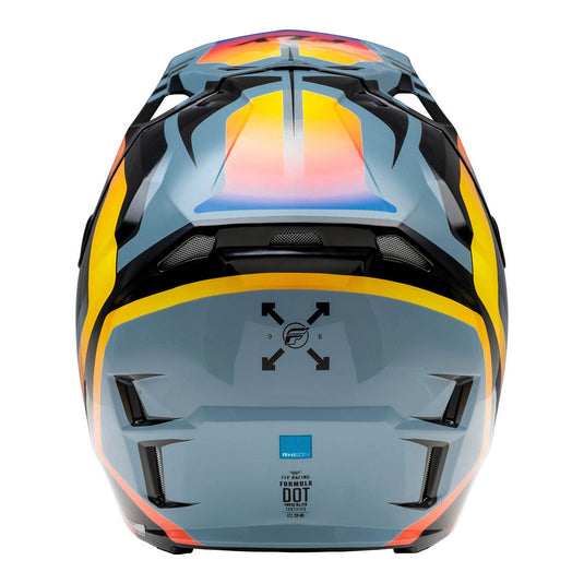 FLY Racing Formula CP Krypton Helmet - Grey/Black/Electric Fade