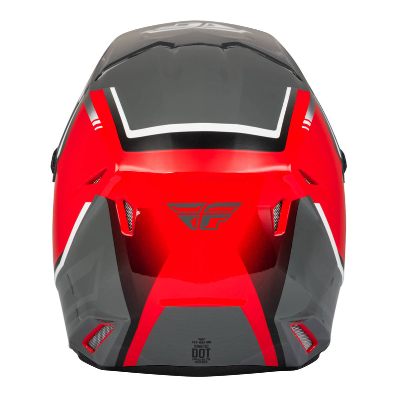Load image into Gallery viewer, Fly Racing Kinetic Vision Helmet - Red / Grey
