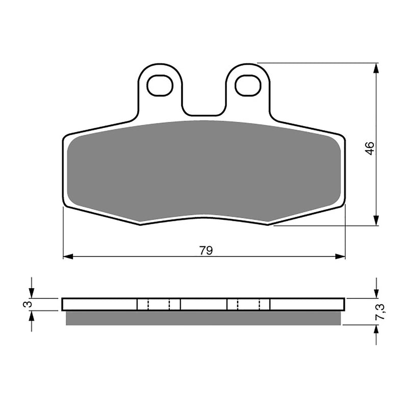 Load image into Gallery viewer, GOLDfren Brake Pads - S3 Sintered Sports
