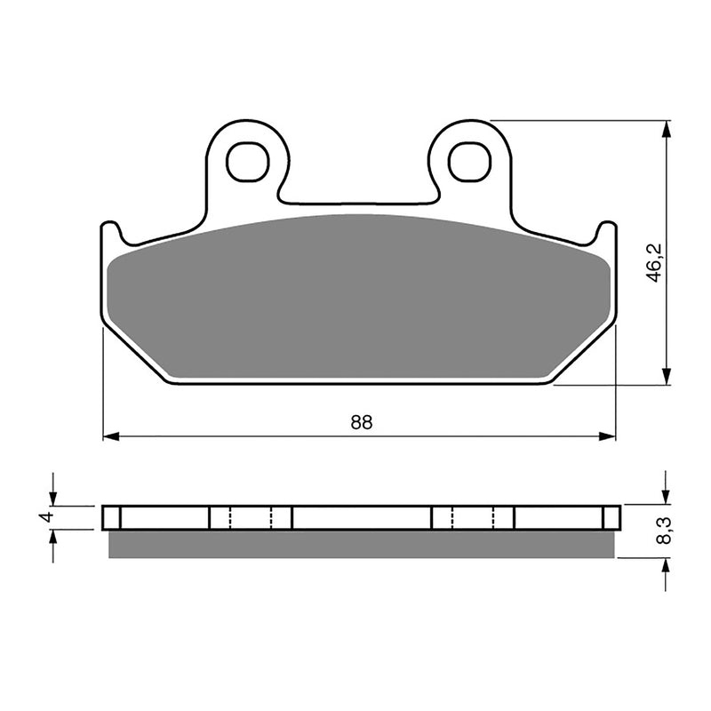 Load image into Gallery viewer, GOLDfren Brake Pads - S3 Sintered Sports
