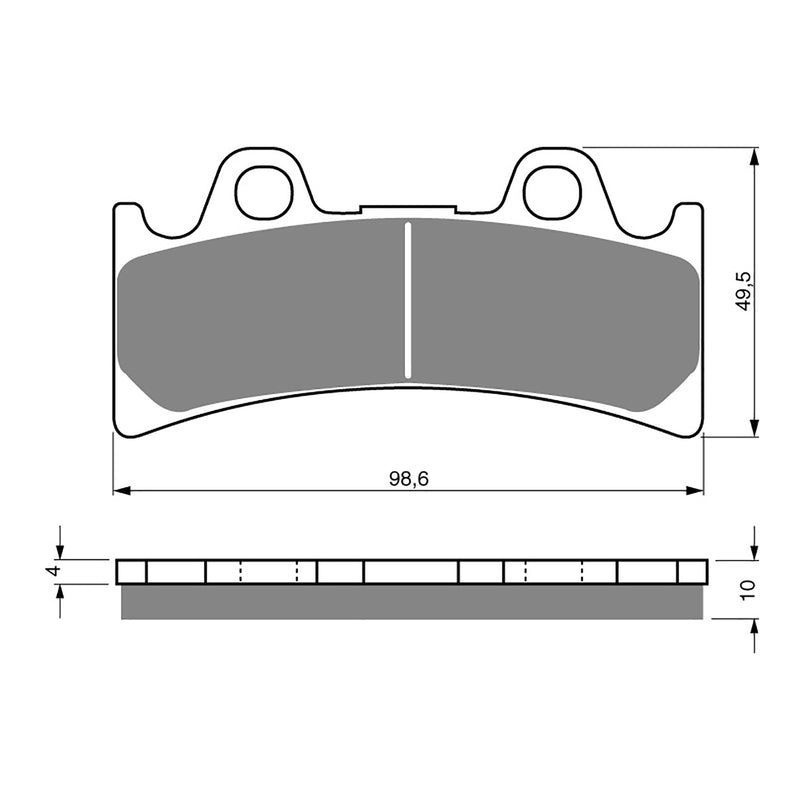 Load image into Gallery viewer, GOLDfren Brake Pads - S3 Sintered Sports
