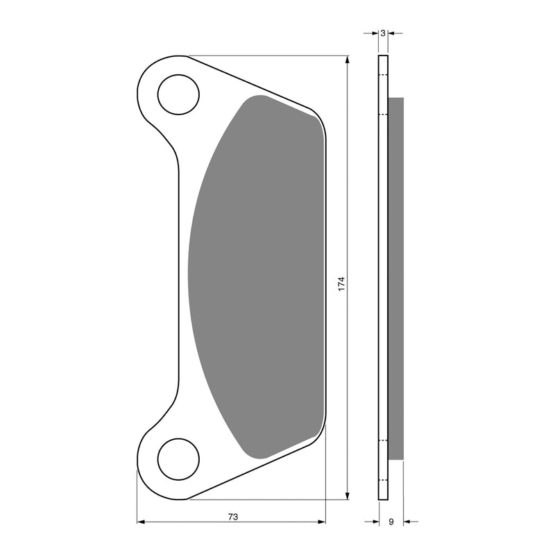 Load image into Gallery viewer, GOLDfren Brake Pads - S3 Sintered Sports
