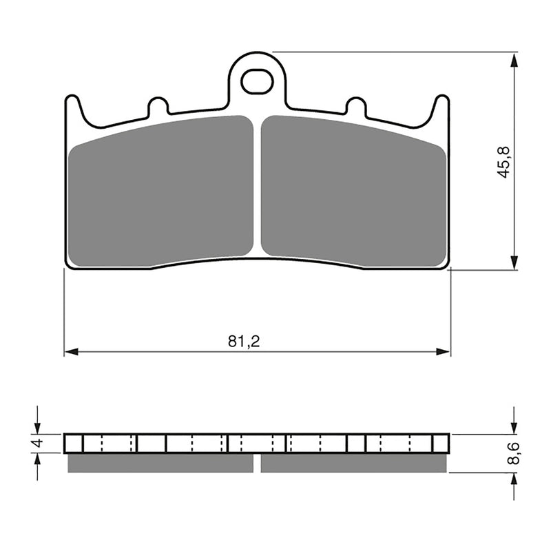 Load image into Gallery viewer, GOLDfren Brake Pads - S3 Sintered Sports
