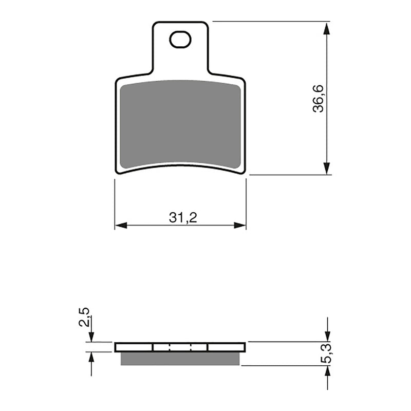Load image into Gallery viewer, GOLDfren Brake Pads - S3 Sintered Sports
