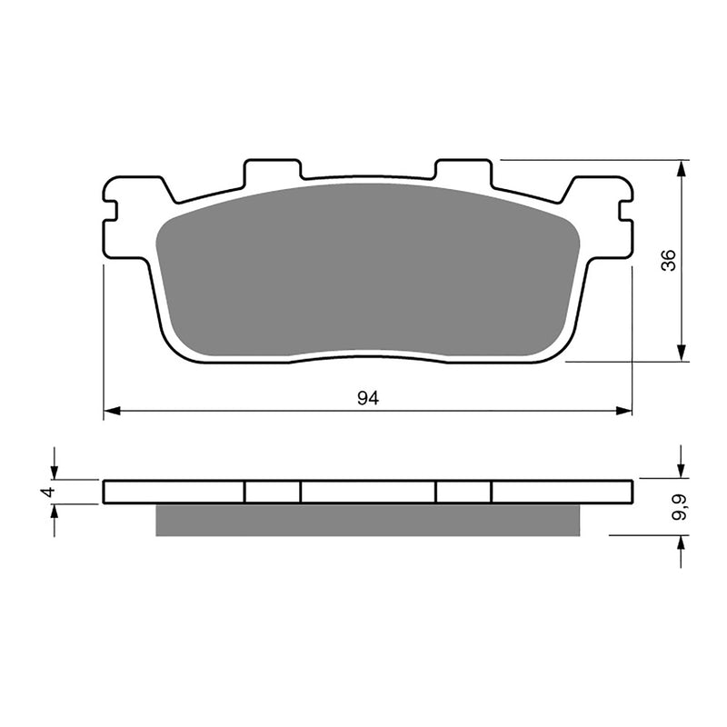 Load image into Gallery viewer, GOLDfren Brake Pads - S3 Sintered Sports
