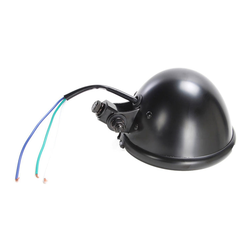 Load image into Gallery viewer, WHITES HEADLIGHT BATES 5 3/4 BTM MNT H4 60/55w BLK
