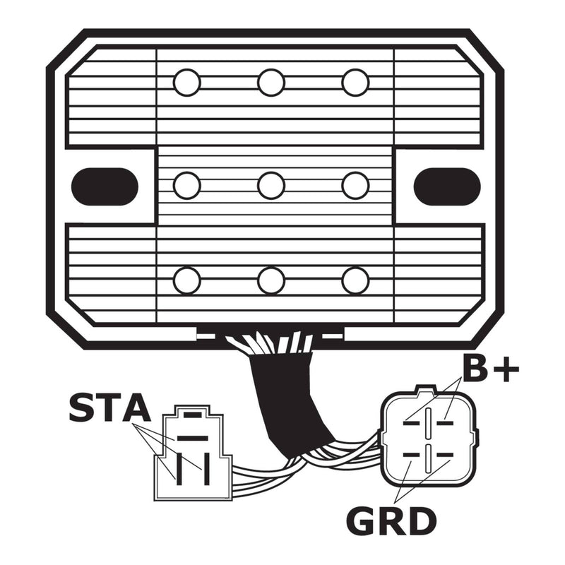 Load image into Gallery viewer, J&amp;N Regulator Rectifier (230-58062)
