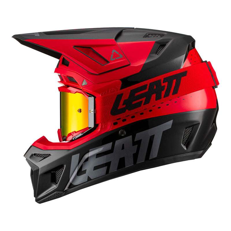 Load image into Gallery viewer, Leatt 2022 8.5 Helmet &amp; Goggle Kit - Red / Black
