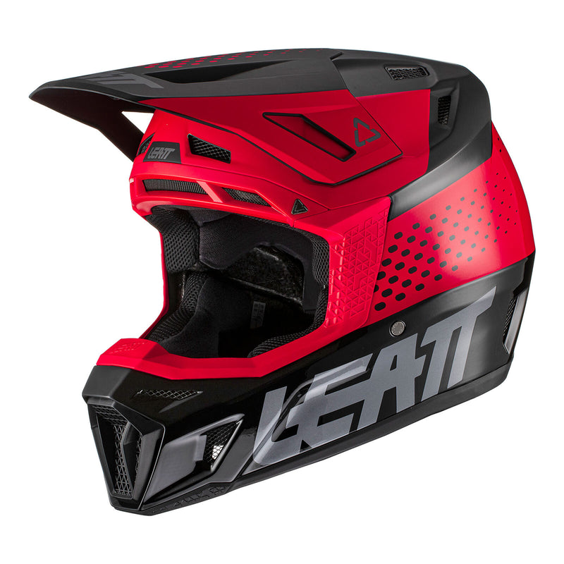 Load image into Gallery viewer, Leatt 2022 8.5 Helmet &amp; Goggle Kit - Red / Black
