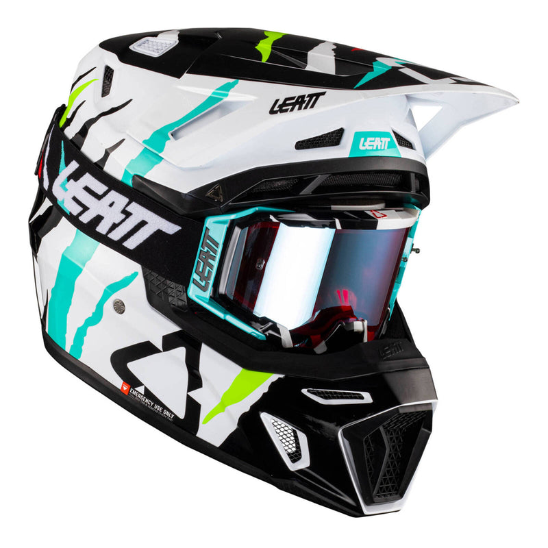 Load image into Gallery viewer, Leatt 2023 8.5 Helmet &amp; Goggle Kit - Tiger
