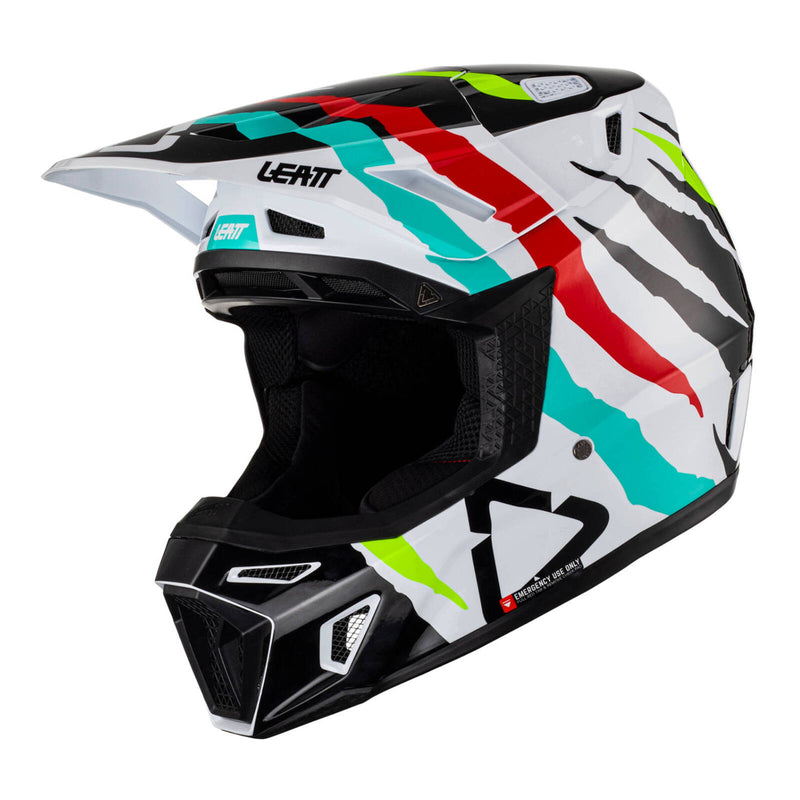 Load image into Gallery viewer, Leatt 2023 8.5 Helmet &amp; Goggle Kit - Tiger

