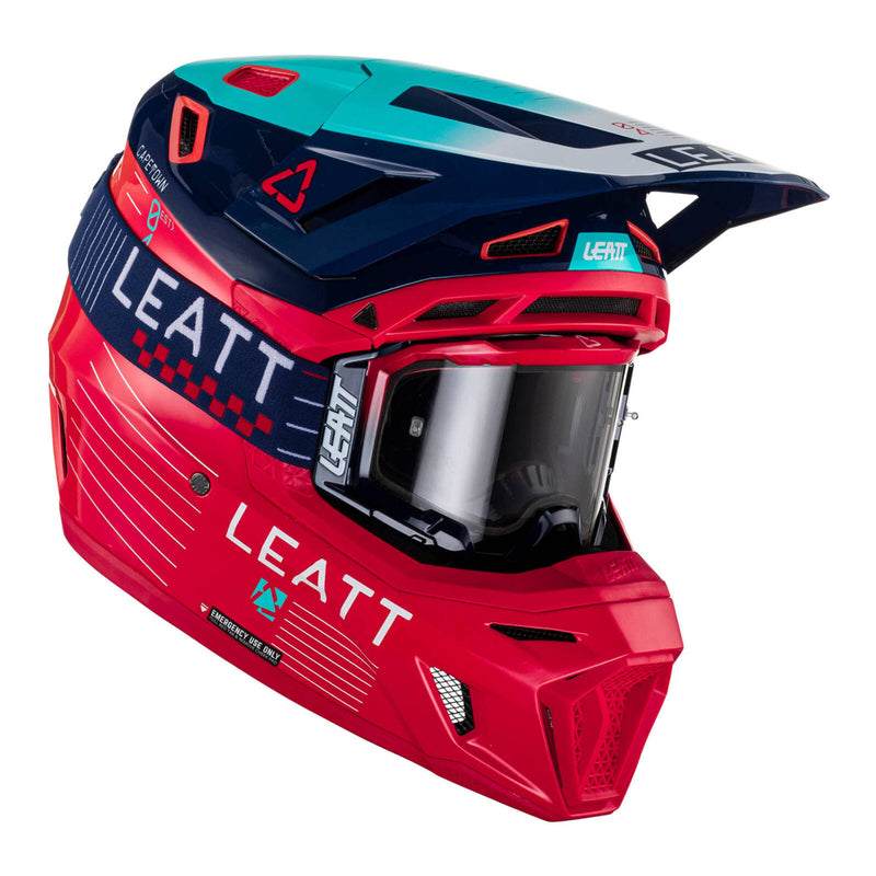 Load image into Gallery viewer, Leatt 2023 8.5 Helmet &amp; Goggle Kit - Red
