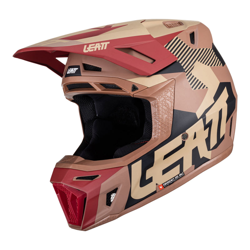 Load image into Gallery viewer, Leatt 2024 8.5 Helmet &amp; Goggle Kit - Stone
