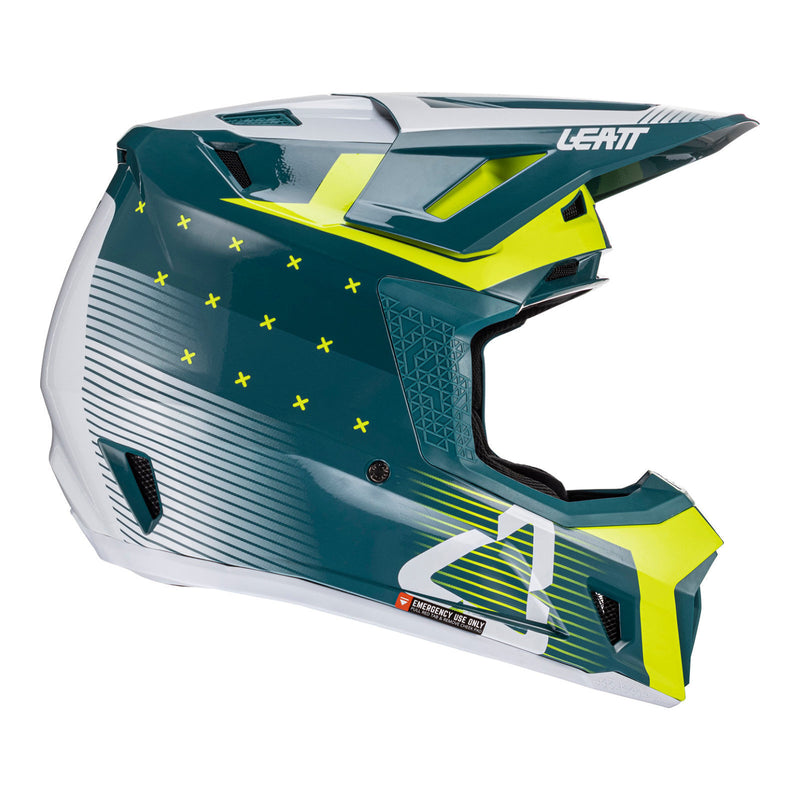 Load image into Gallery viewer, Leatt 2024 7.5 Helmet &amp; Goggle Kit - Acid Fuel
