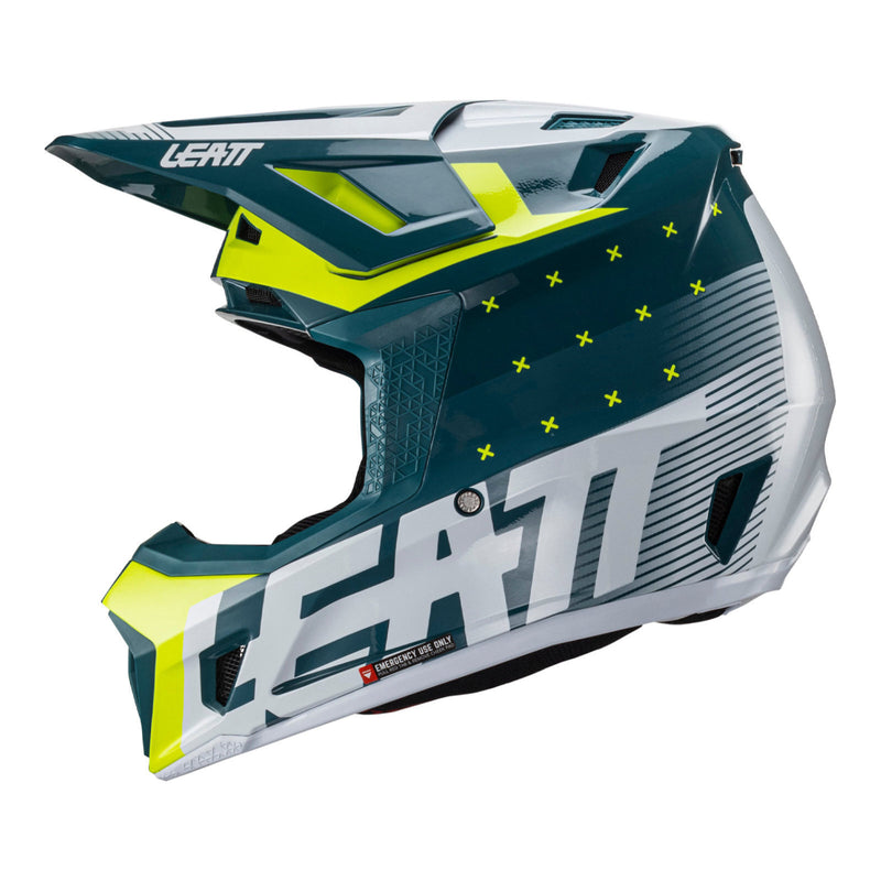 Load image into Gallery viewer, Leatt 2024 7.5 Helmet &amp; Goggle Kit - Acid Fuel
