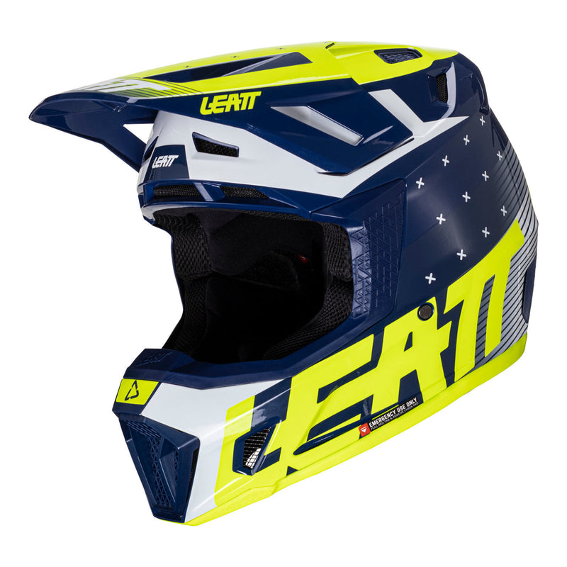 Load image into Gallery viewer, Leatt 2024 7.5 Helmet &amp; Goggle Kit - Blue
