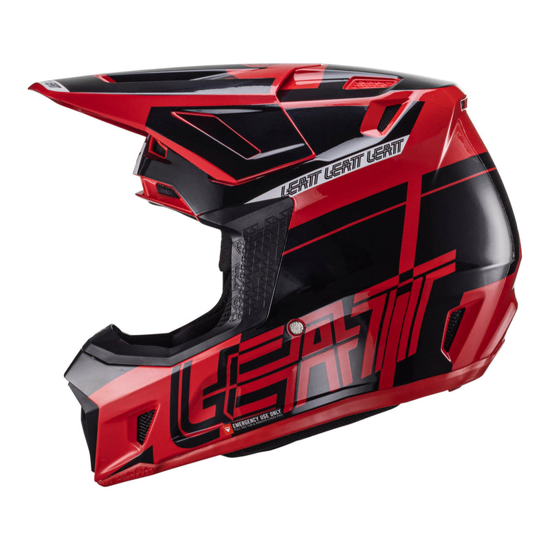 Load image into Gallery viewer, Leatt 2024 7.5 Helmet &amp; Goggle Kit - Red
