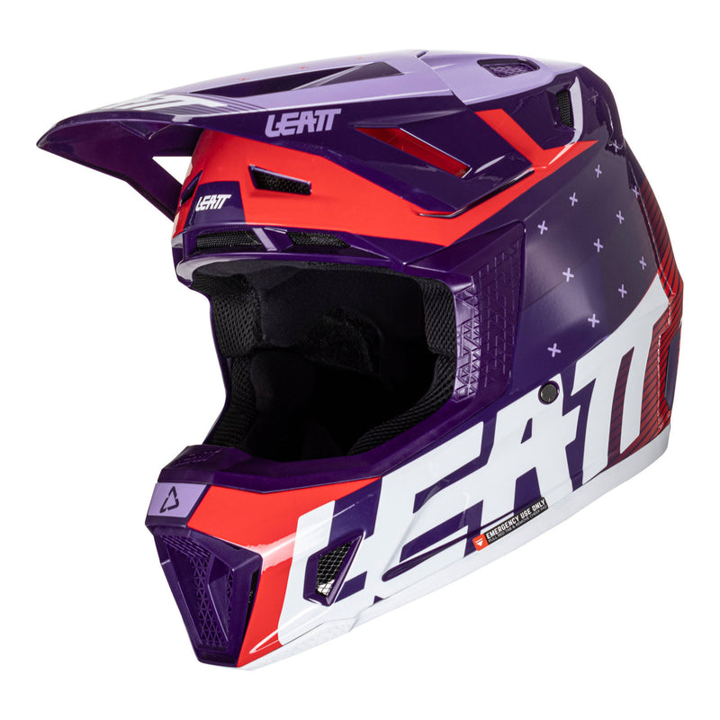 Load image into Gallery viewer, Leatt 2024 7.5 Helmet &amp; Goggle Kit - Sundown
