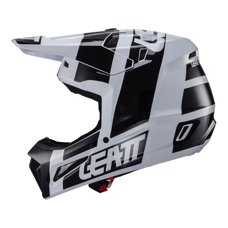 Load image into Gallery viewer, Leatt 2024 3.5 Helmet &amp; Goggle Kit - Black / White
